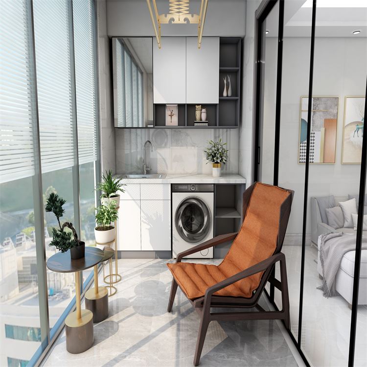 Buitenopbergkast voor balkon